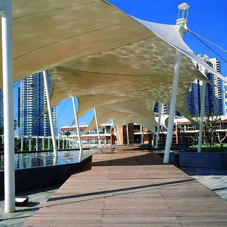 浠水县膜结构景观棚